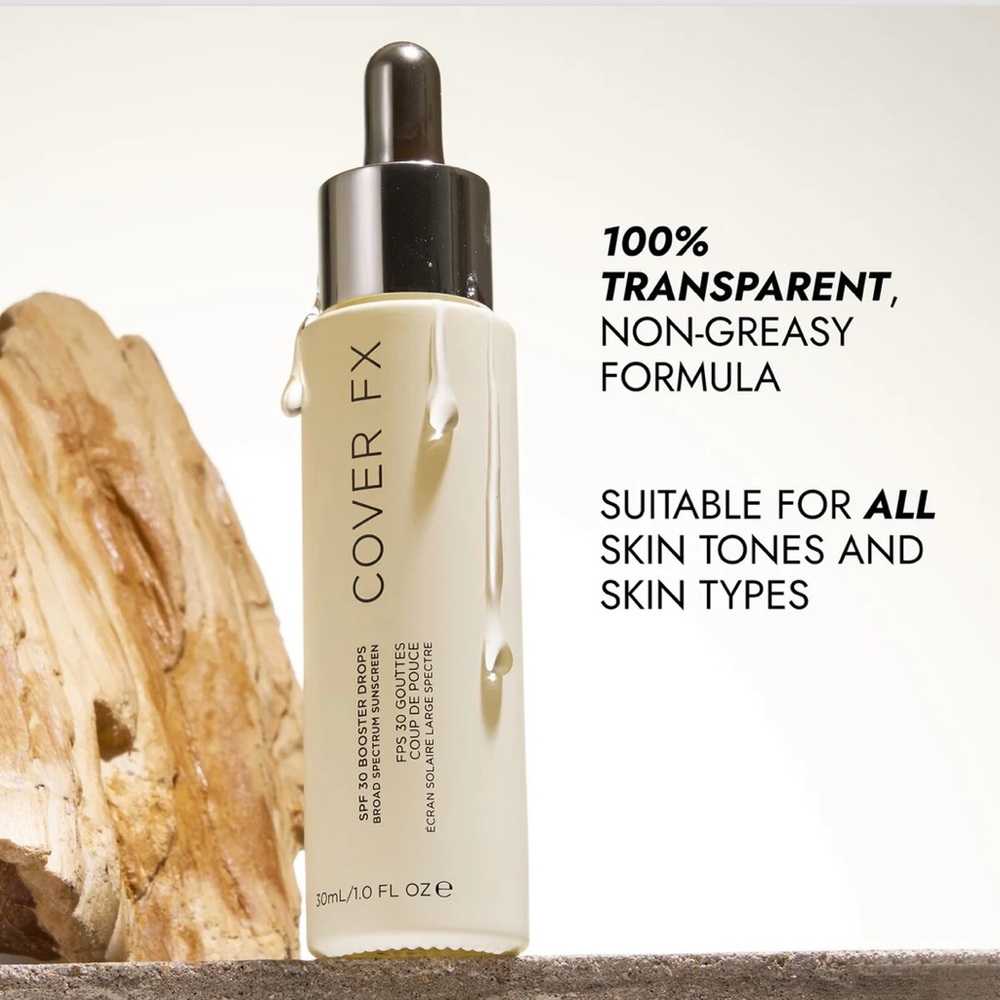 Cover FX SPF 30 booster drops